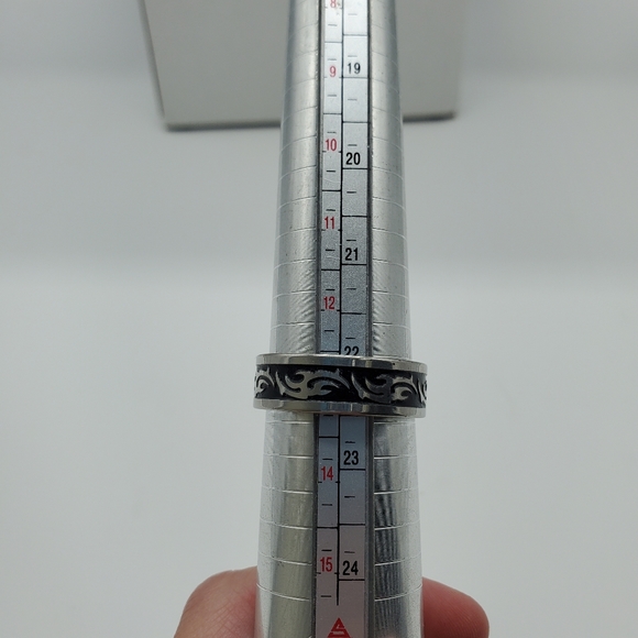 Stainless Steel Ring #18 size 13 - Picture 2 of 3